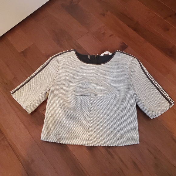 Rebecca Taylor Cropped Top - Picture 1 of 4